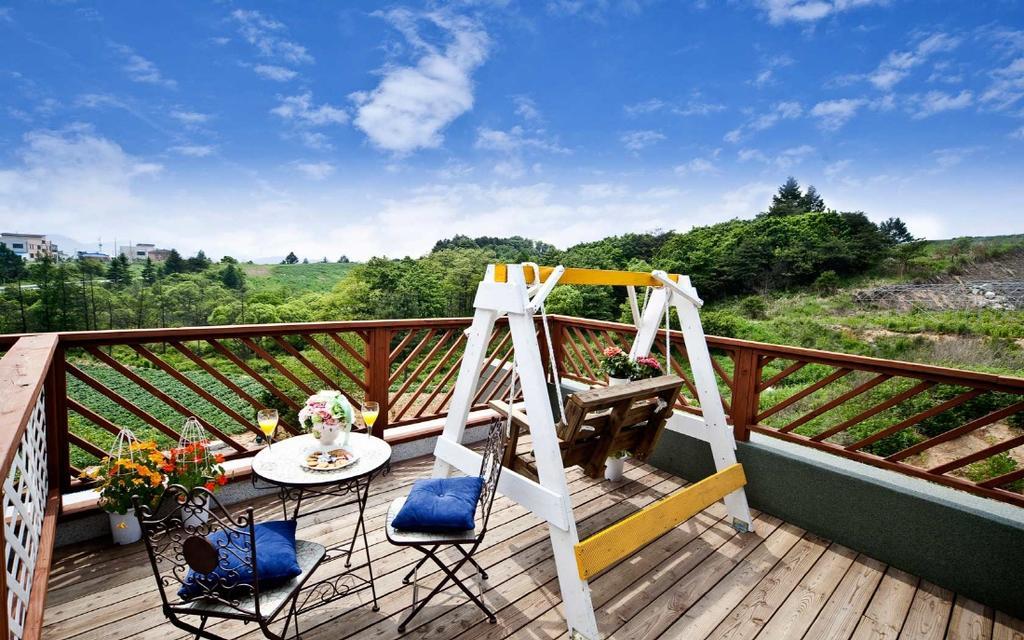 Villa Terrace On The Cloud à Pyeongchang Extérieur photo